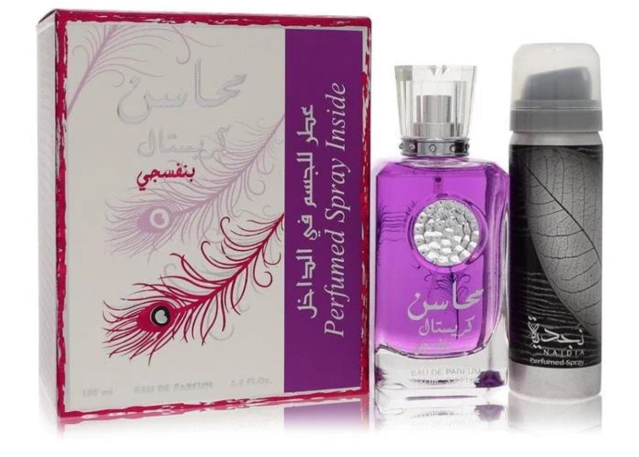 Lattafa Mahasin Crystal Violet